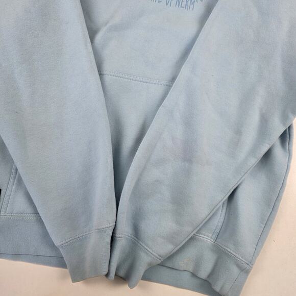 RipNDip Hoodie Small Blue Surf Beach Wave Nerm Cat Graphic Pullover Sweatshirt - Picture 5 of 12